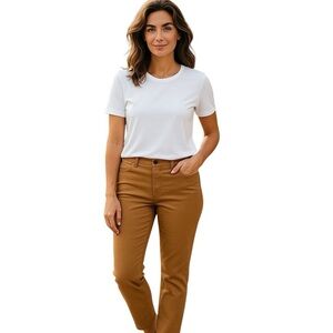 PENDLETON Cotton / Spandex Blend Pants Brown Size 6‎ Casual Or Business